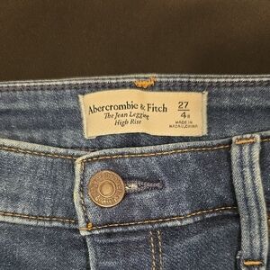 Abercrombie & Fitch High-Rise Jean Legging - Denim Blue